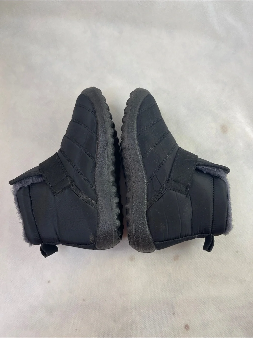 Aomigoct Snow Bootie Waterproof 10 Toddler Little Kid Boot Black